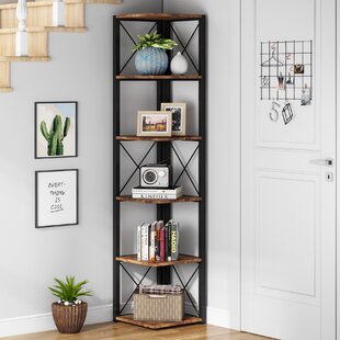 corner low bookshelf